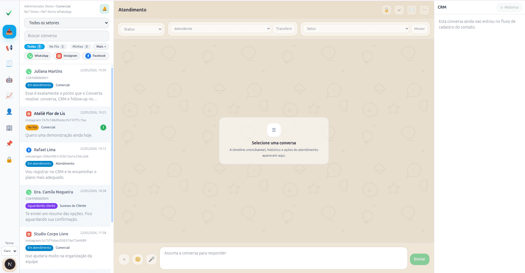 Inbox omnichannel